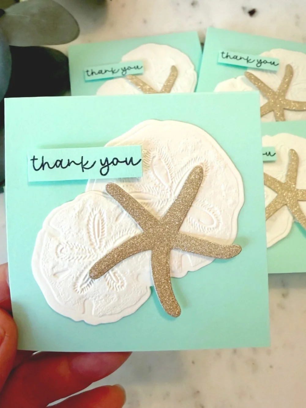 Handmade Mini Thank You Cards Orders Purchases Gifts